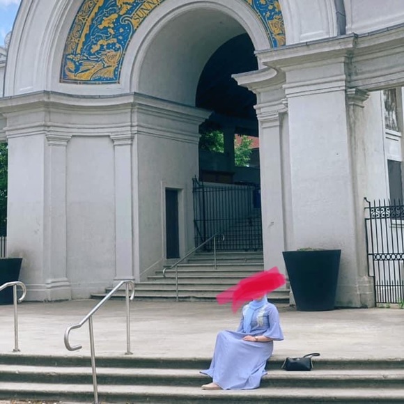 Blue maxi dress - Picture 2 of 3